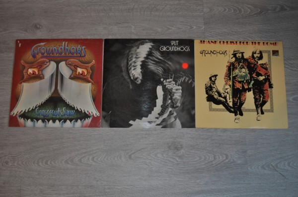 GROUNDHOGS LPs