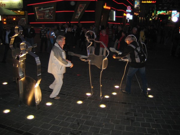 Beatles Platz by night