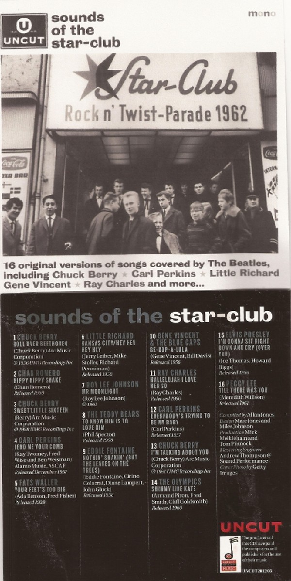 Original der Beatles Cover‑Versionen 1962