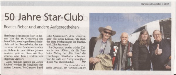 50 Jahre Star‑Club / Hamburg Flughafen