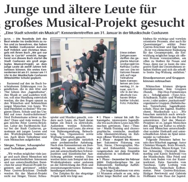 So soll es weitergehen.